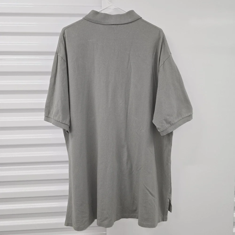 Polo Ralph Lauren Mens 2XB Big Gray Short Sleeve Polo Shirt Pony Logo